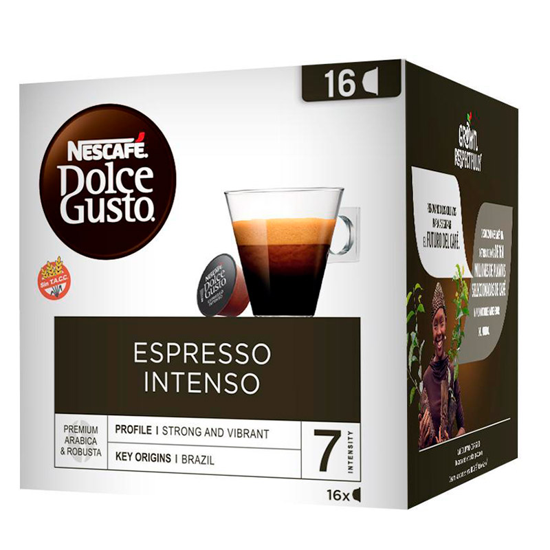 Cápsulas Nescafé Dolce Gusto Espresso Intenso