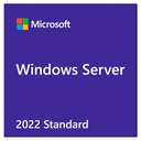 Licencia de Microsoft Windows Server 2022 Standard 16 Cores OEM