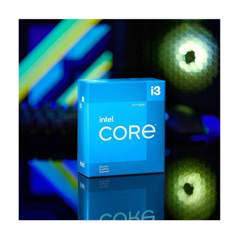 Procesador Intel Core i3-12100F 3.3Ghz 12th Gen