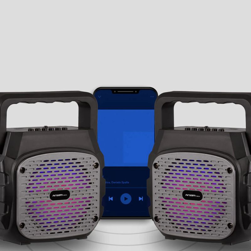 Bocina Bluetooth Argom Rumba Box K4 TWS con Micrófono