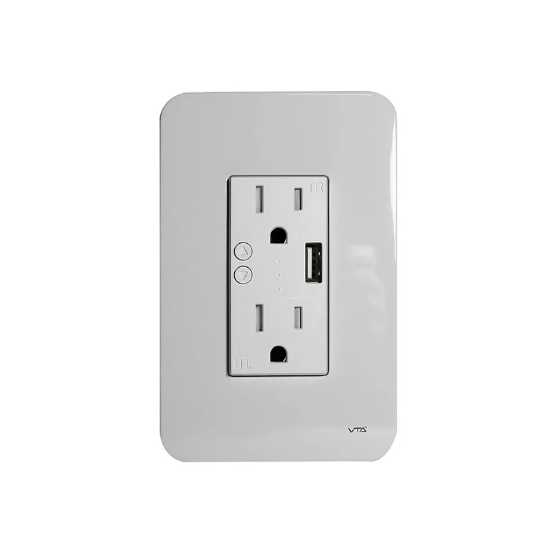 Tomacorriente de Pared Inteligente VTA+ 2 Salidas Smart Home Wi-Fi