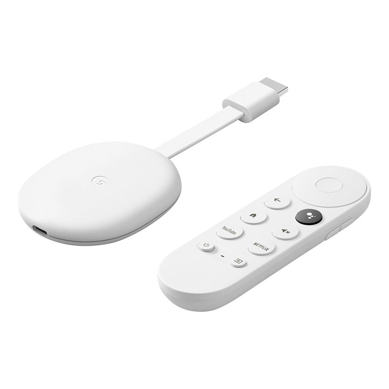 Dispositivo Google Chromecast Streaming y Video FullHD 1080p HDMI Wi-Fi Bluetooth con Control Remoto