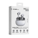 Audifonos Argom Bluetooth In-ear Skeipods E20 Blanco