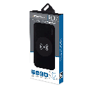 PowerBank Argom S12W 12000mAh USB Carga Inalámbrica Negro