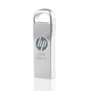 Memoria USB HP 64GB v206W 2.0 Flash Drives Plateado