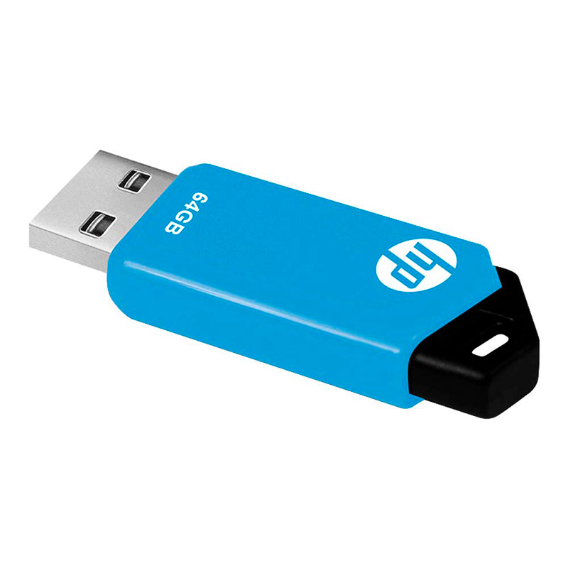 Memoria USB HP 64GB v150W 2.0 Azul/Negro