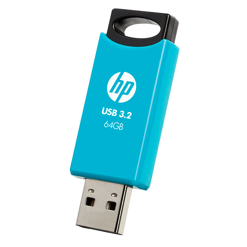 Memoria USB HP 64GB 712w 3.2 Flash Drives Azul/Negro