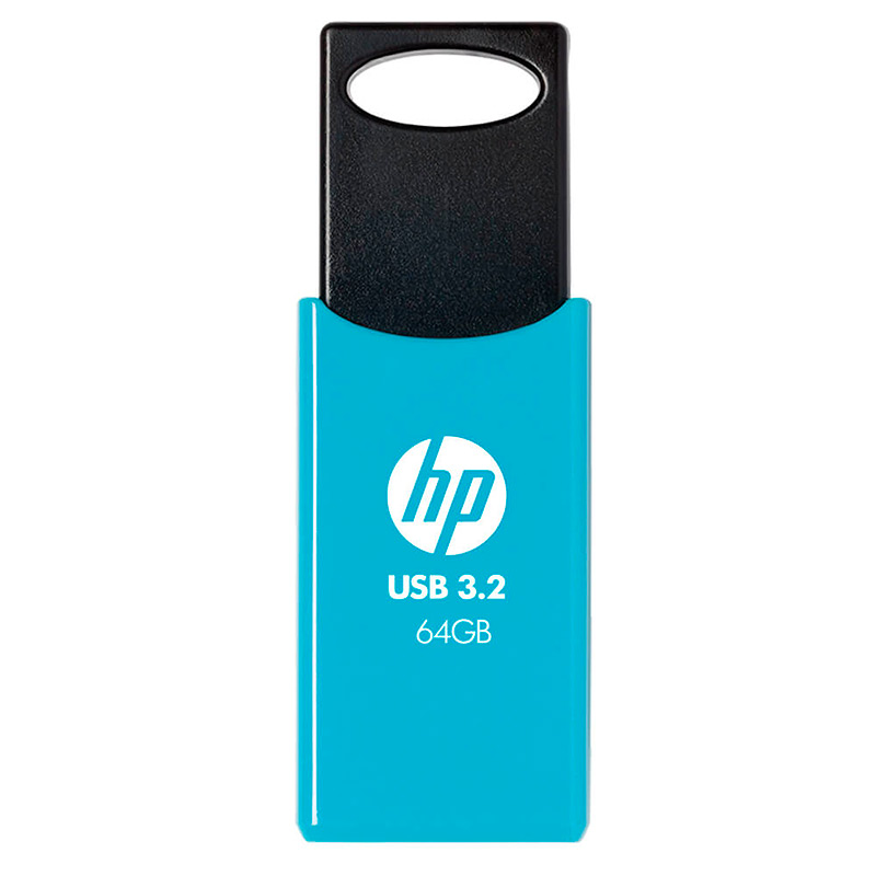 Memoria USB HP 64GB 712w 3.2 Flash Drives Azul/Negro