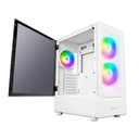 Case Gaming Antec NX410 Media Torre Vidrio Templado ATX Blanco