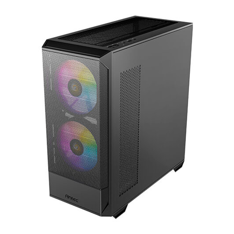 Case Gaming Antec NX416L Media Torre Vidrio Templado ATX Negro