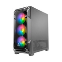 Case Gaming Antec DF600 FLUX Media Torre Vidrio Templado ATX Negro