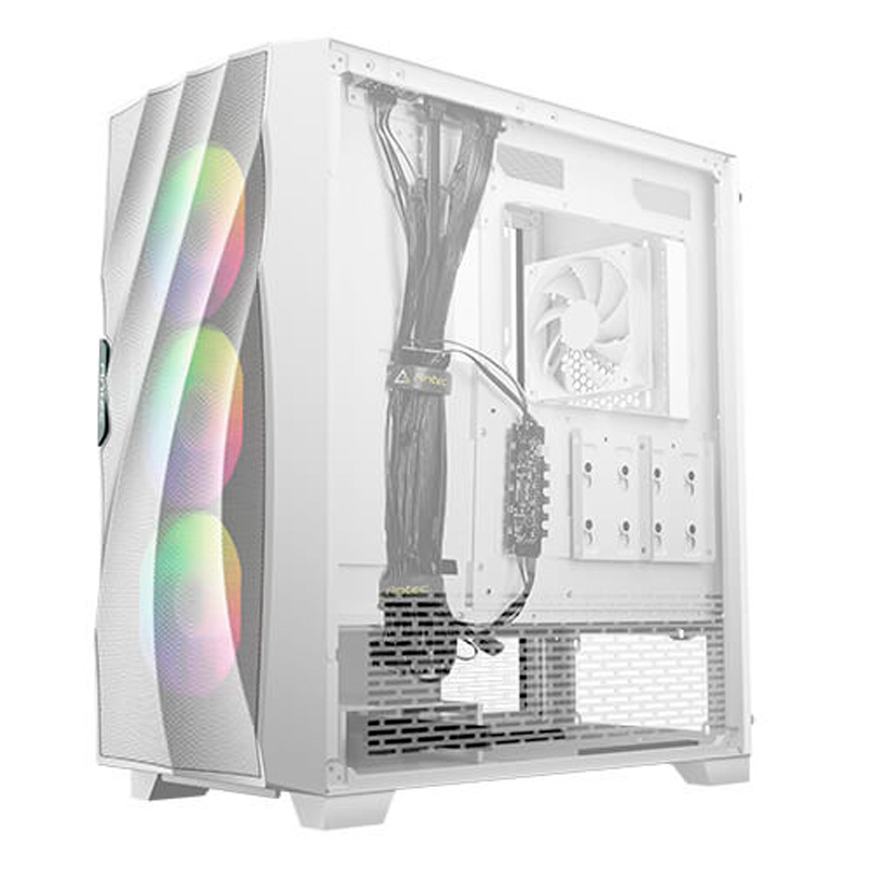 Case Gaming Antec DF700 FLUX Media Torre Vidrio Templado ATX Blanco