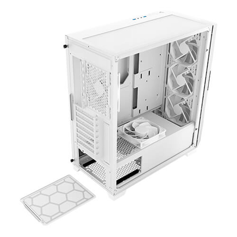 Case Gaming Antec DF700 FLUX Media Torre Vidrio Templado ATX Blanco