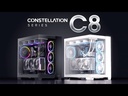 Case Gaming Antec C8 Full Torre Vidrio Templado ATX Blanco