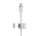 Cable USB-C a Lightning Belkin BoostCharge Pro Flex 3 Metro Blanco