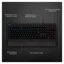 Teclado Gaming Mecánico Alámbrico Logitech G213 Prodigy RGB Negro Ingles