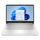 Laptop HP 14-dq5009la 14" i3-1215U 8GB RAM 256GB SSD Plateado W11 Home SL Teclado Español