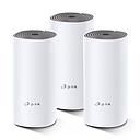 Sistema Mesh Wi-Fi tp-link Deco E4 AC1200 Doble Banda 3-Pack blanco