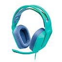 Audífonos tipo Headset Logitech G335 Lightspeed RGB Alámbricos Menta