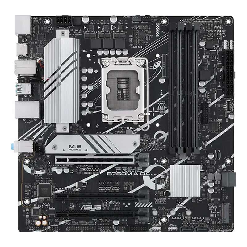 Motherboard ASUS Prime B760M-A Socket LGA1700 14th,13th & 12th Gen 4xDDR5 Micro-ATX