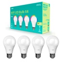 Bombilla LED Inteligente VTA+ Blub E27 RGB 120VAC Smart Home Wi-Fi 4Pack