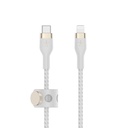 Cable USB-C a Lightning Belkin BoostCharge Pro Flex 3 Metro Blanco