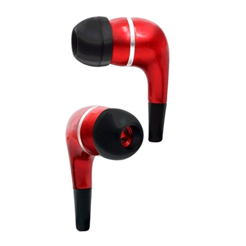 Audífonos Argom 3.5mm In-ear Ultimate HS525 Rojo