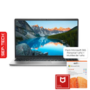 Laptop Dell Inspiron 3520 15.6" i5-1235U 8GB RAM 512GB SSD Plateado W11 Home Teclado Español + Licencia de office 365